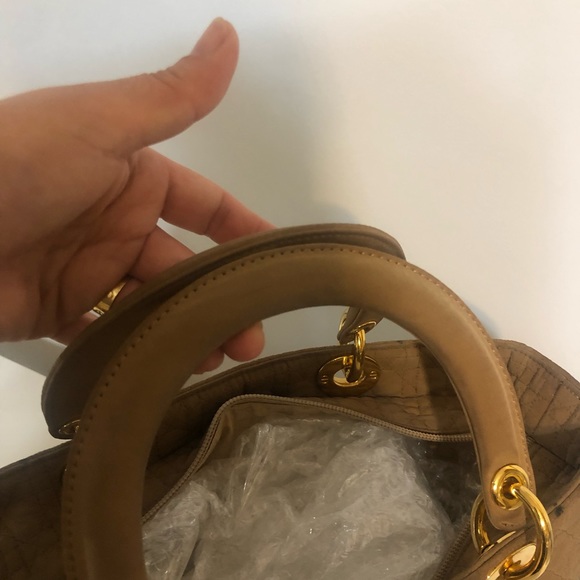 Authentic CHRISTIAN DIOR carnage in fabric - Picture 5 of 16